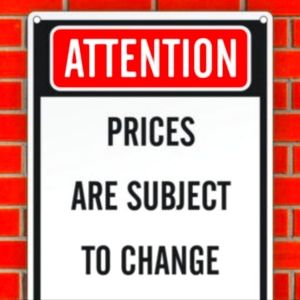 Price Changes